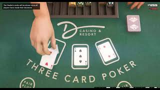 Tips to play Three Card Poker and earn money in Casino | GTA V Online Gameplay