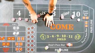 Good craps strategy?   Mixing and matching come and place bets.
