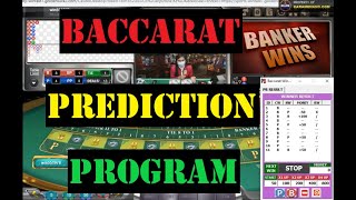 ALAT PREDIKSI BACCARAT | BACCARAT PREDICTION PROGRAM