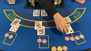 Blackjack | $25,000 Buy In | Amazing Win With $20,000 Bets!!