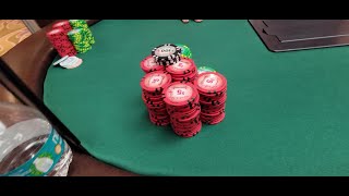 $1,300 OMAHA POKER  1/2 SESSION, I WAS RUNNING HOT🔥 POKER VLOG#4