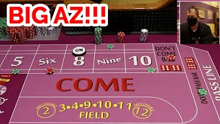 🔥 BIG AZ!! 🔥 30 Roll Craps Challenge – WIN BIG or BUST #68