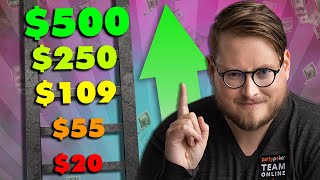 CLIMBING THAT SPINS LADDER | PokerStaples Spins Challenge