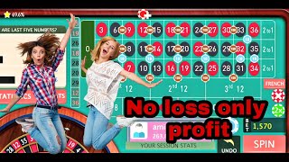 Roulette strategy no losses only profit #roulettestrategy #roulette