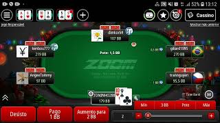 Jogando Poker online de forma lucrativa, cash zoom nl2, 6(max) 30/12/21