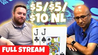 High Stakes $5/$5/$10 NL Texas Hold’em | TCH LIVE Dallas