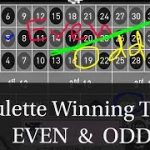 ( EVEN and ODD Numbers ) Online roulette winning system