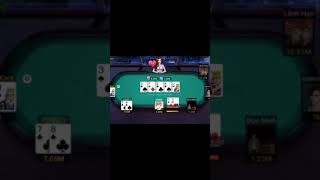 Double”2″ Were My Cards, Who Can Challenge me😂, Texas Holdem Poker Gameplay#shorts