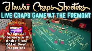1st ever Live Craps Game Filmed at the Fremont Hotel and Casino in Downtown Las Vegas!