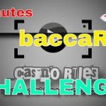 THE BACCARAT 5 minute CHALLENGE| STRATEGIES you will NEVER forget | BACCARAT STRATEGIES |SE-1 |EP-3