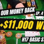 Blackjack | +$11,000 WIN | Basic Strategy $1000 hands [4/n]