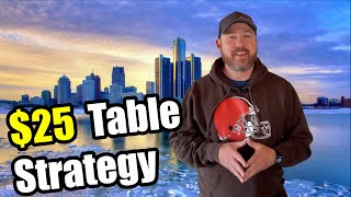 Win at $25 Craps Table with Detroit Hustle Strategy