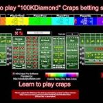 Learn to play “100KDiamond” Craps betting strategy