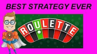 BEST ROULETTE STRATEGY EVER FOR RED AND BLACK