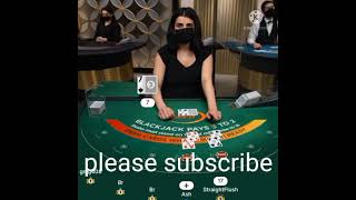 blackjack strategy #shorts please subscribe