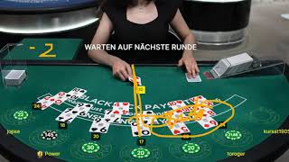 Online Blackjack Card Counting Session  – You won’t believ how much I lost at the end!!!111!
