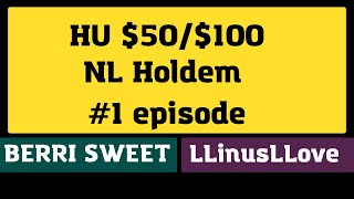 Pokerstars HU. BERRI SWEET vs LLinusLLove. High stakes cash game.