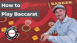 How to Play Baccarat | Casino 101 | Live! Casino