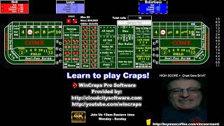 Learn to play craps with Vinnie Continued