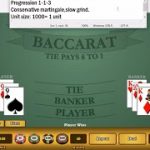 Baccarat Strategy with Modified Martingale