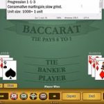 Baccarat Strategy with Modified Martingale