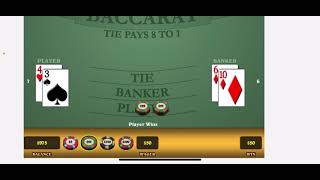 Improved Winning Baccarat Strategy