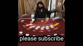 blackjack strategy #shorts please subscribe