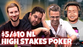 High Stakes Poker $5/$10 NL Texas Hold’Em Cash Game | TCH Live Austin