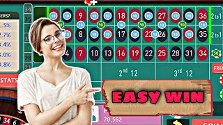 Roulette easy winning strategy || roulette strategy $3000 a day || roulette wheel