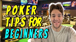 Poker Tips for BEGINNERS! (Easy Improvement)