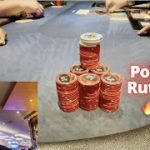 HIGH VARIANCE @ HARD ROCK | SICK SPOTS & BIG LESSONS!! Poker Profit Vlog #42