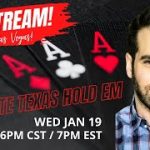 LIVESTREAM! ULTIMATE TEXAS HOLD EM! From VEGAS!