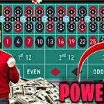 powerful & huge winning roulette strategy || roulette $3000 a day || roulette casino
