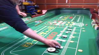 Craps Practice – A 36 Roll 6/14/2021