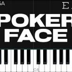 Lady Gaga – Poker Face | EASY Piano Tutorial