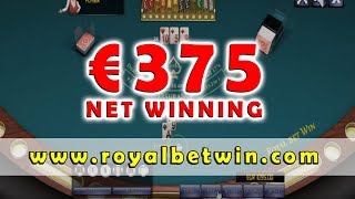 Easy strategy to WIN €375 at Blackjack (by Omar)
