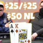 High Stakes Poker | $25/$25/$50 NL Texas Hold’em Cash Game | TCH Live Dallas, TX