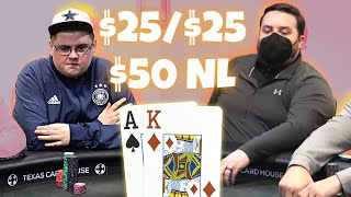 High Stakes Poker | $25/$25/$50 NL Texas Hold’em Cash Game | TCH Live Dallas, TX