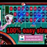roulette top 2 tips | roulette strategy to win | roulette gameplay 🤑 | roulette win again and again