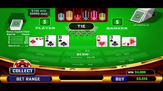 Baccarat strategy 1