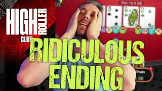 Totally ZONED IN for a WIN ♣ Poker Highlights