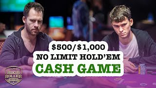 Super High Roller Bowl Europe Series | $500/$1,000 Texas Hold’em Cash Game