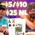 High Stakes Poker $5/$10/$25 NL Texas Hold’Em | TCH Live Austin
