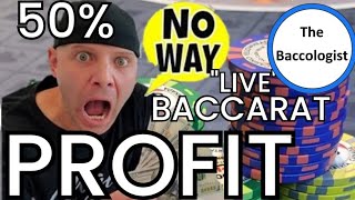 BACCARAT 848 BIG WIN! Incredible huge 50% profit plus “Christopher Mitchell’s” side hustle