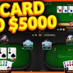 PLO $5000 (5-Card Omaha Poker)