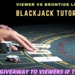 #BLACKJACK TUTORIAL! VIEWERS VS BRONTIDE! LETS LEARN & PLAY BLACKJACK!