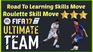How to perform fifa 17 Roulette skill move Tutorial  #FIFA17 Road to Learning Skills Move #3