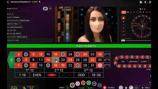 from $30 to $510 | evolution gaming | live roulette | best roulette strategy | immersive roulette