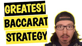 Greatest Baccarat Strategy – Professional Gambler Tells How To Win Everyday