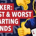 Poker: Best and Worst Starting Hands